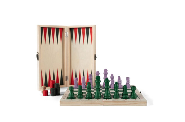 Byon Schaak/Backgammon spel Beth